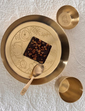 Load image into Gallery viewer, Little Royals Brass Thali Set